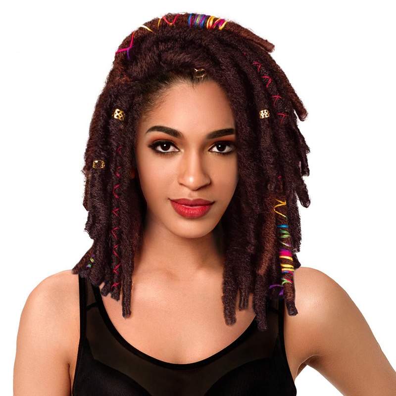 12Inch 12Strands Faux Braids Crochet Hair - Trendycomfy