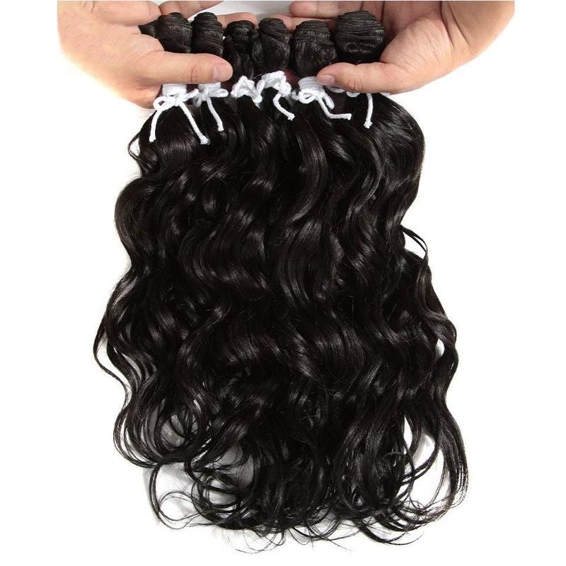 Deep Wave Bundles Hair Weave Bundles 6 Pieces - Trendycomfy