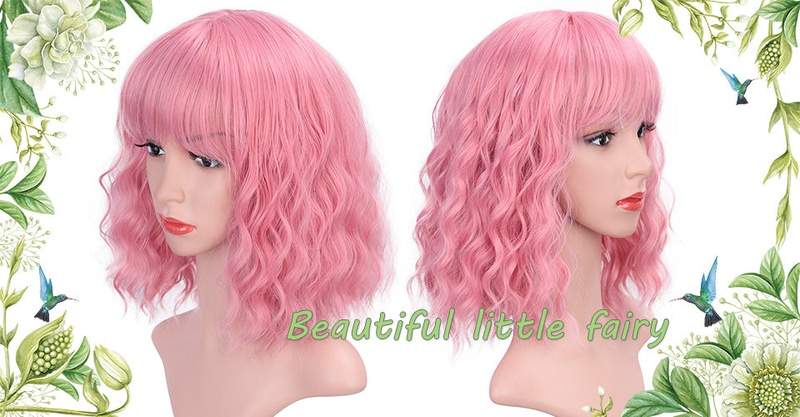 Lolita Synthetic Short Wig - Trendycomfy