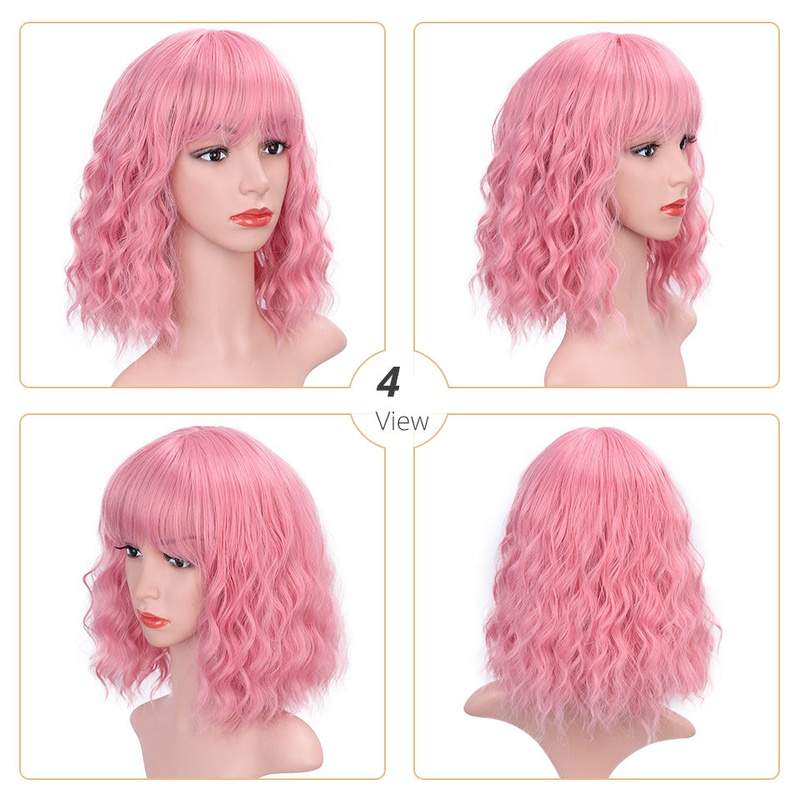 Lolita Synthetic Short Wig - Trendycomfy